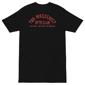 Masochist Bite Club premium heavyweight tee