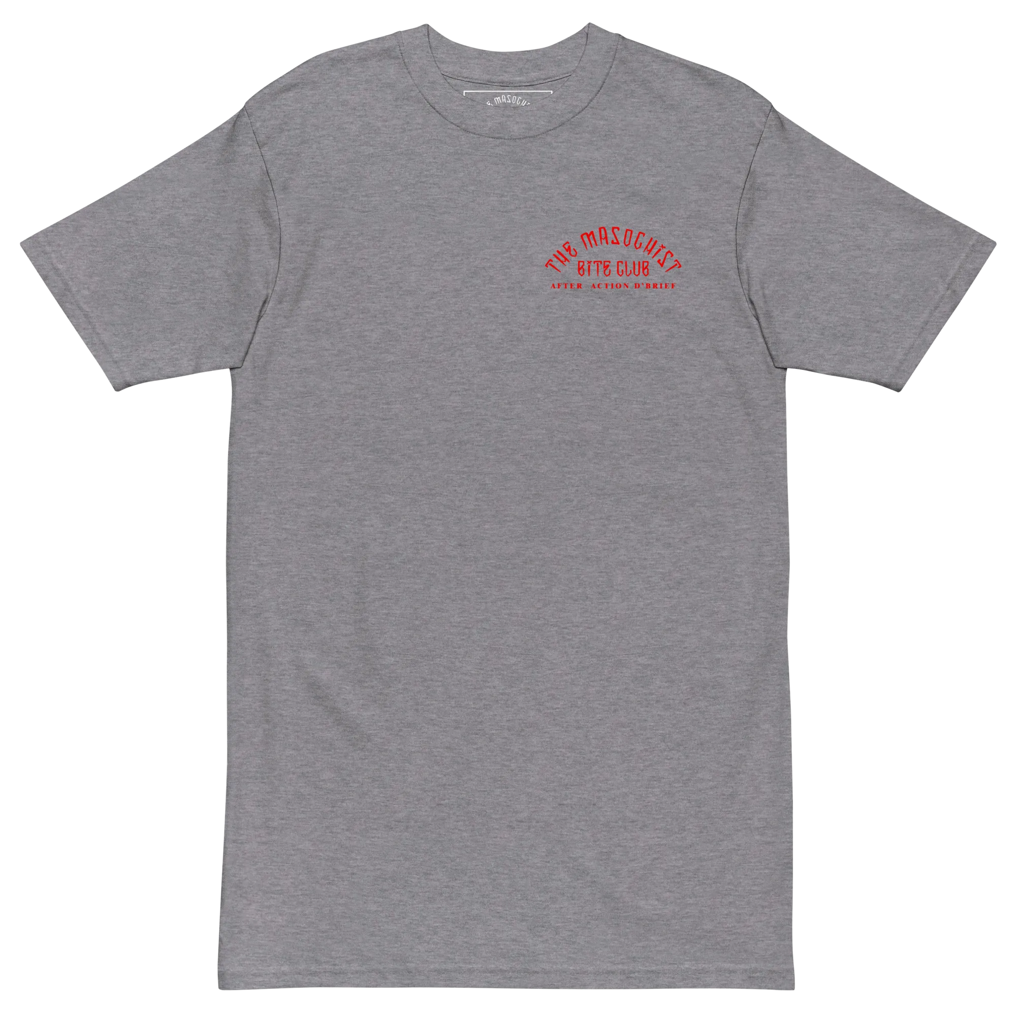 Masochist Bite Club premium heavyweight tee