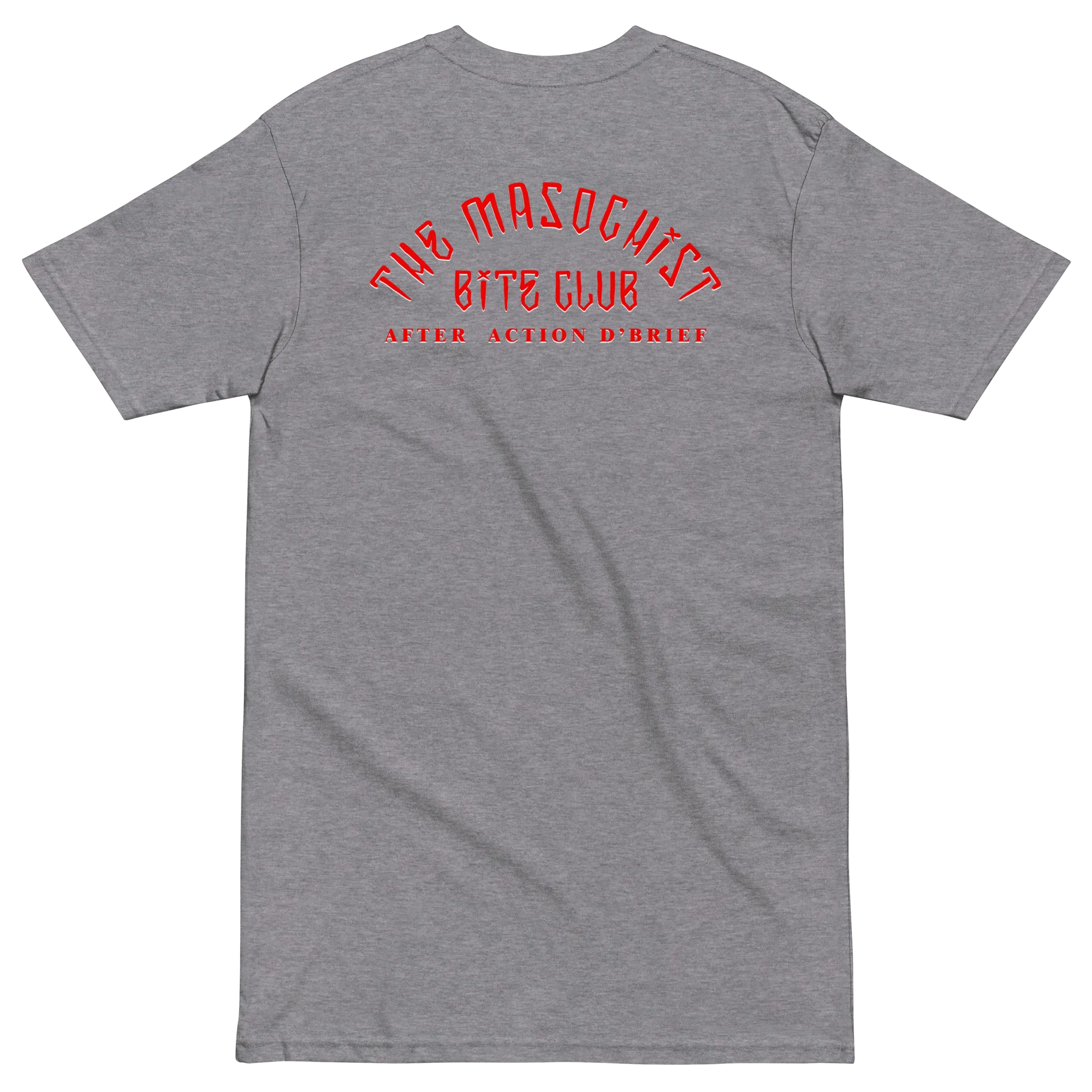 Masochist Bite Club premium heavyweight tee