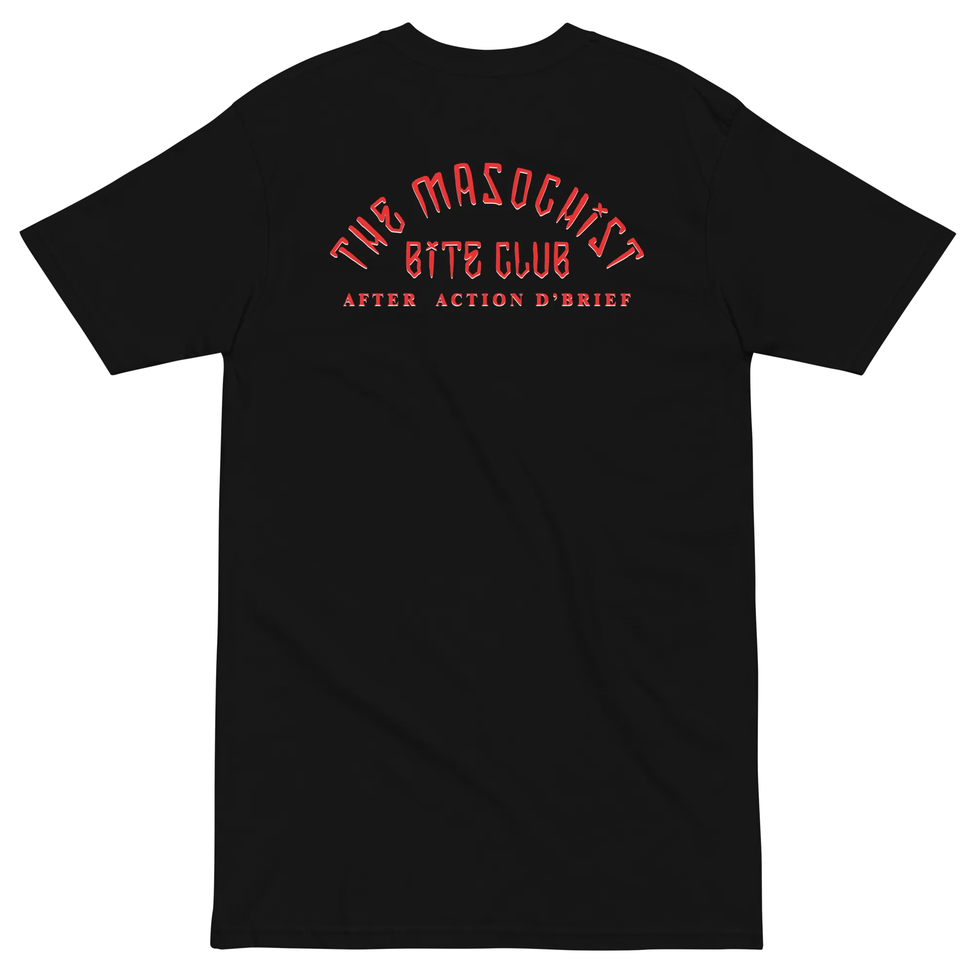 Masochist Bite Club premium heavyweight tee