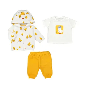 Mayoral 3 Piece Tracksuit - Corn