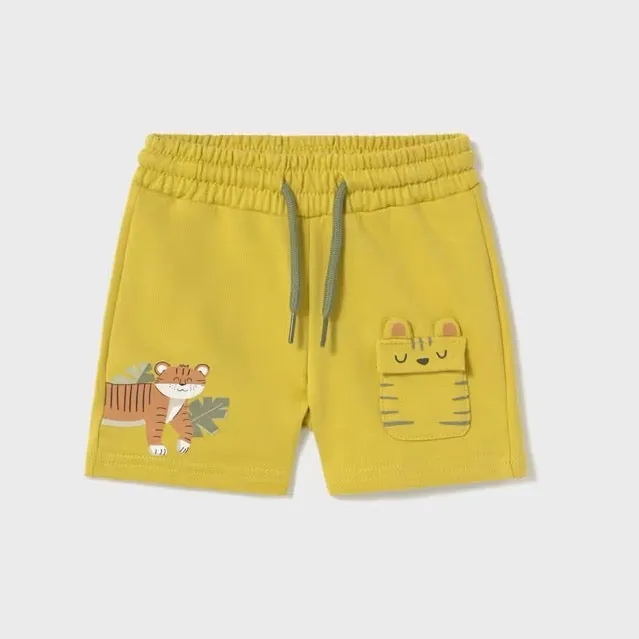 Mayoral Infant Boys Shorts 1242 Gold Safari