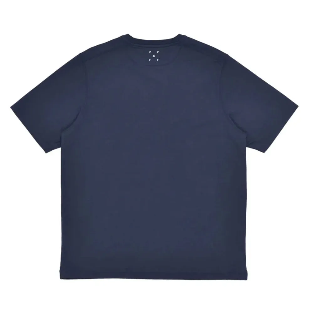 mees popsign t-shirt in navy