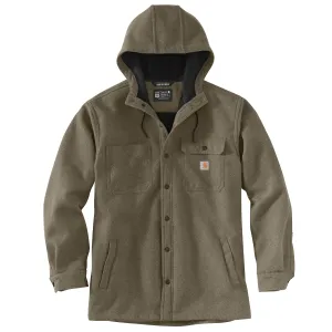 Men's Rain Defender Relaxed Fit Heavyweight Hooded Shirt Jac