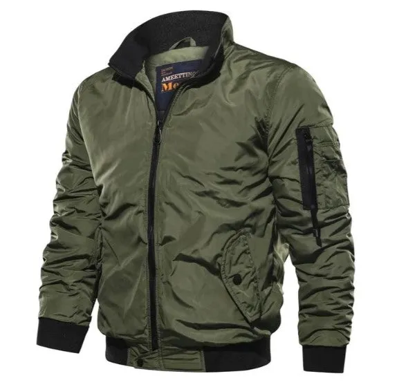 Men's Seko Jacket: Sleeve Pocket, Transitional Wear