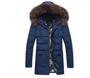 Men's Traisa Fur-Trimmed Transitional Jacket