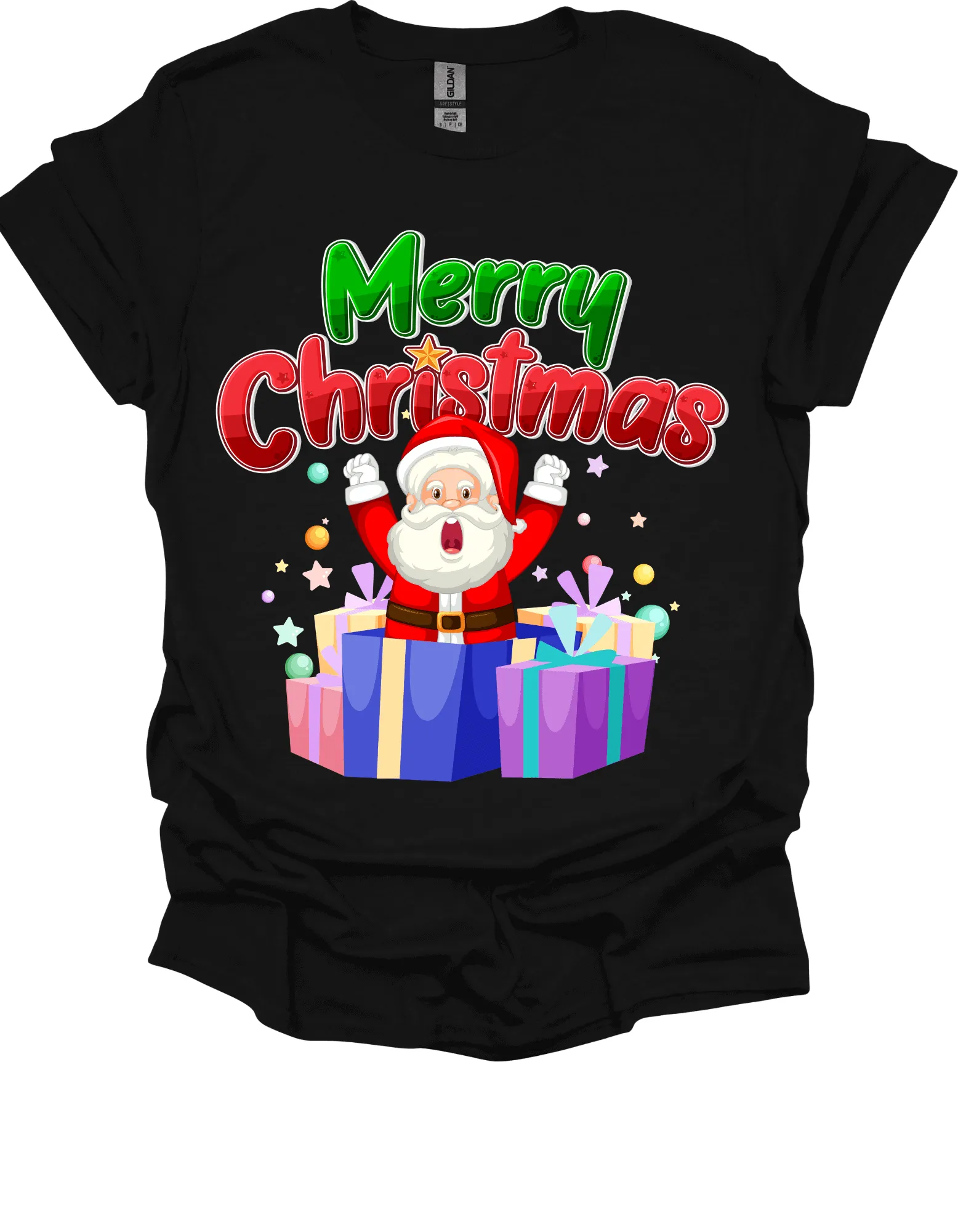Merry Christmas Santa Tee – Festive Holiday Shirt
