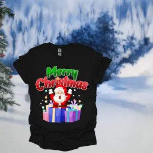 Merry Christmas Santa Tee – Festive Holiday Shirt