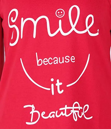 Midaas Women Cotton Printed Sleeveless Tshirt Red X-Large