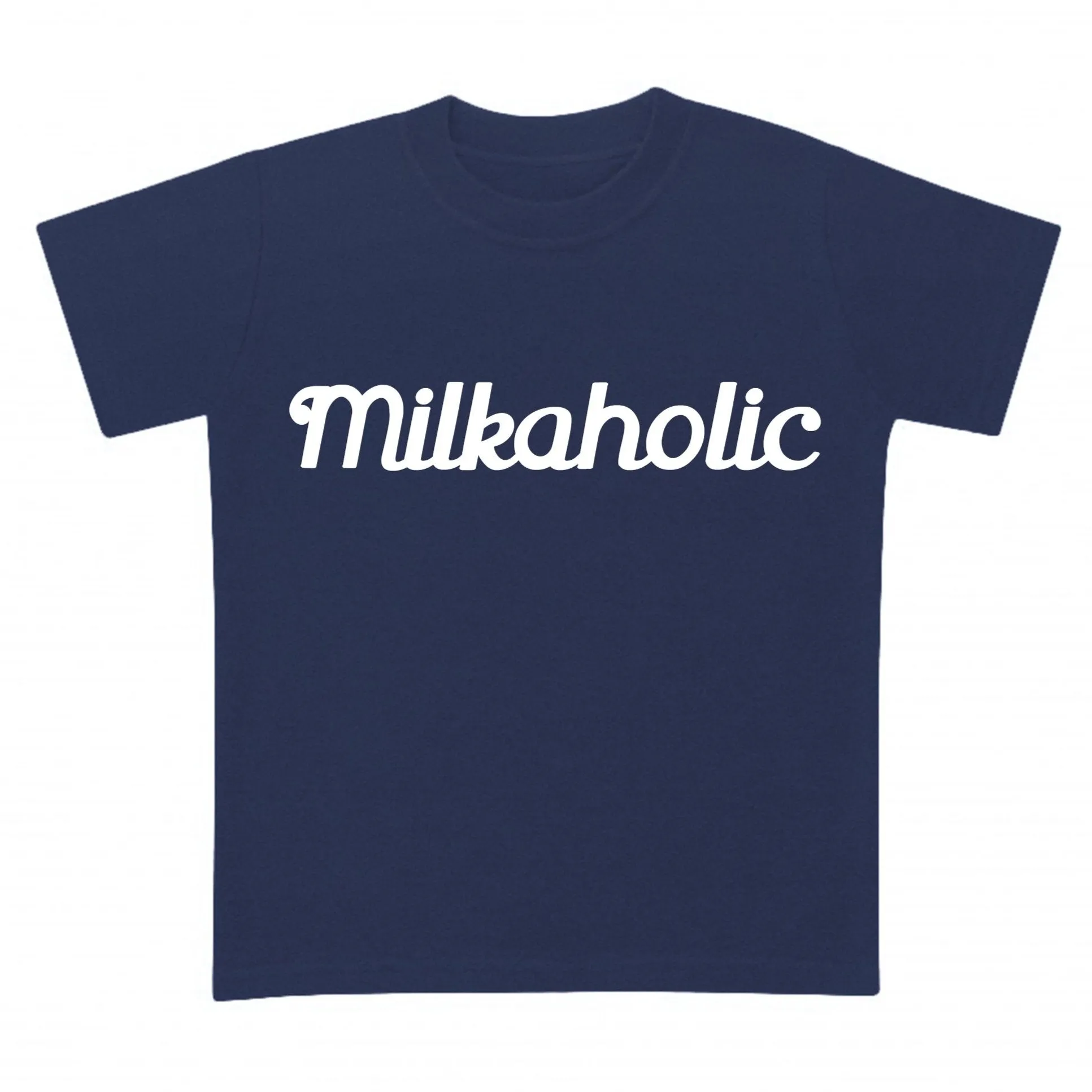 Milkaholic Baby Novelty T-shirt | Josiah Amari
