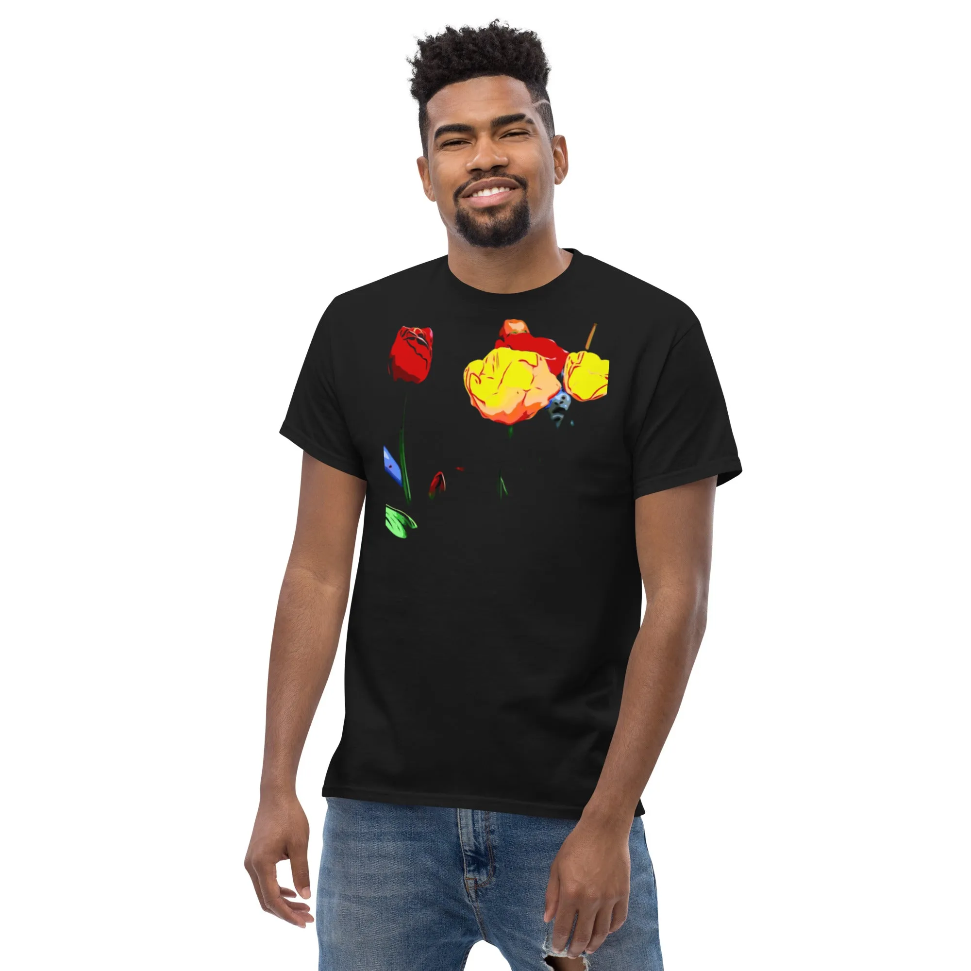 Mix of Tulip Flowers Unisex T-shirt