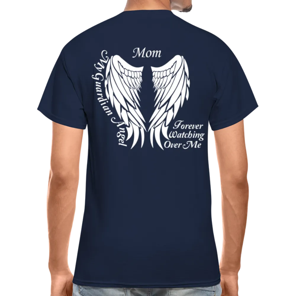 Mom Guardian Angel Gildan Ultra Cotton Adult T-Shirt