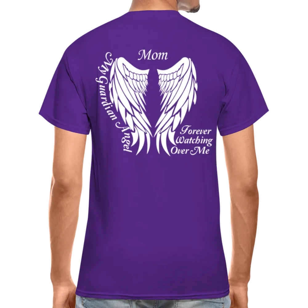 Mom Guardian Angel Gildan Ultra Cotton Adult T-Shirt