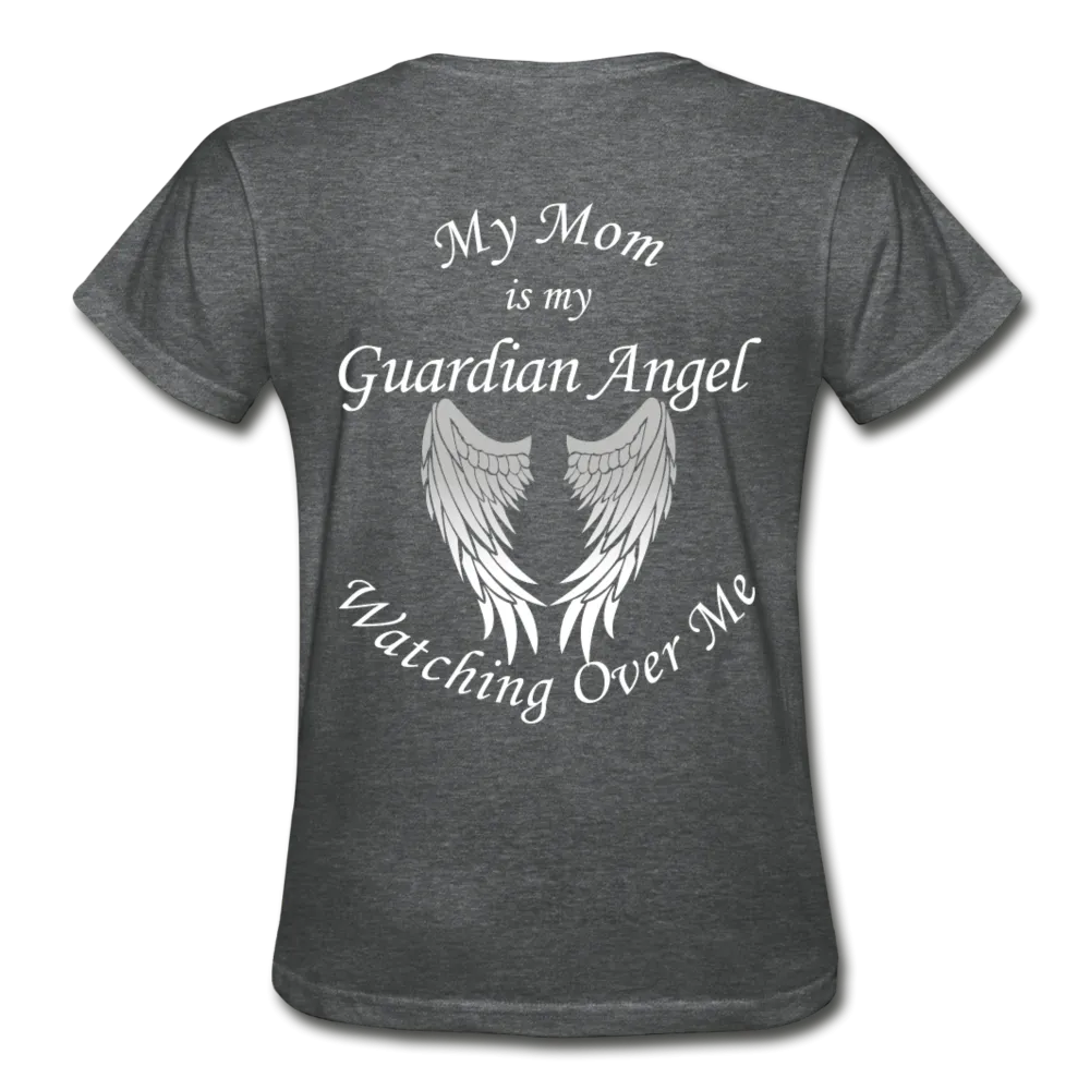 Mom Guardian Angel Gildan Ultra Cotton Ladies T-Shirt (CK1368)