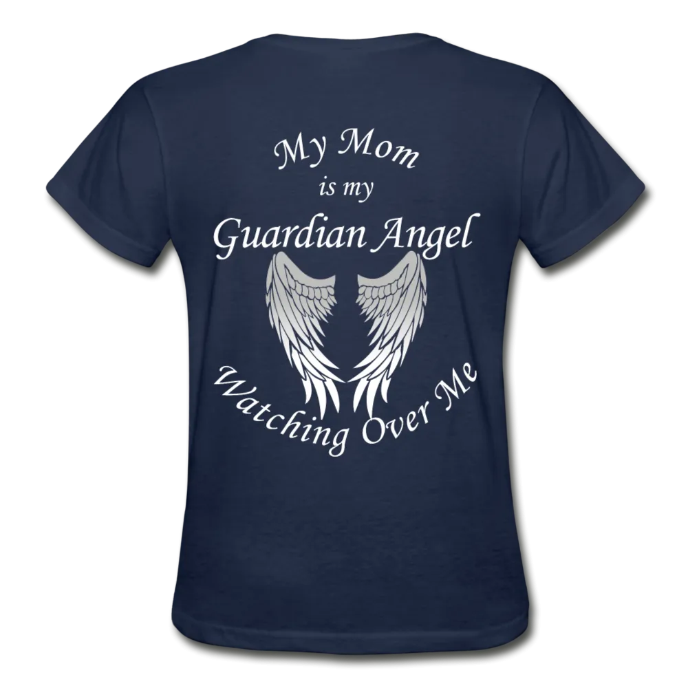 Mom Guardian Angel Gildan Ultra Cotton Ladies T-Shirt (CK1368)