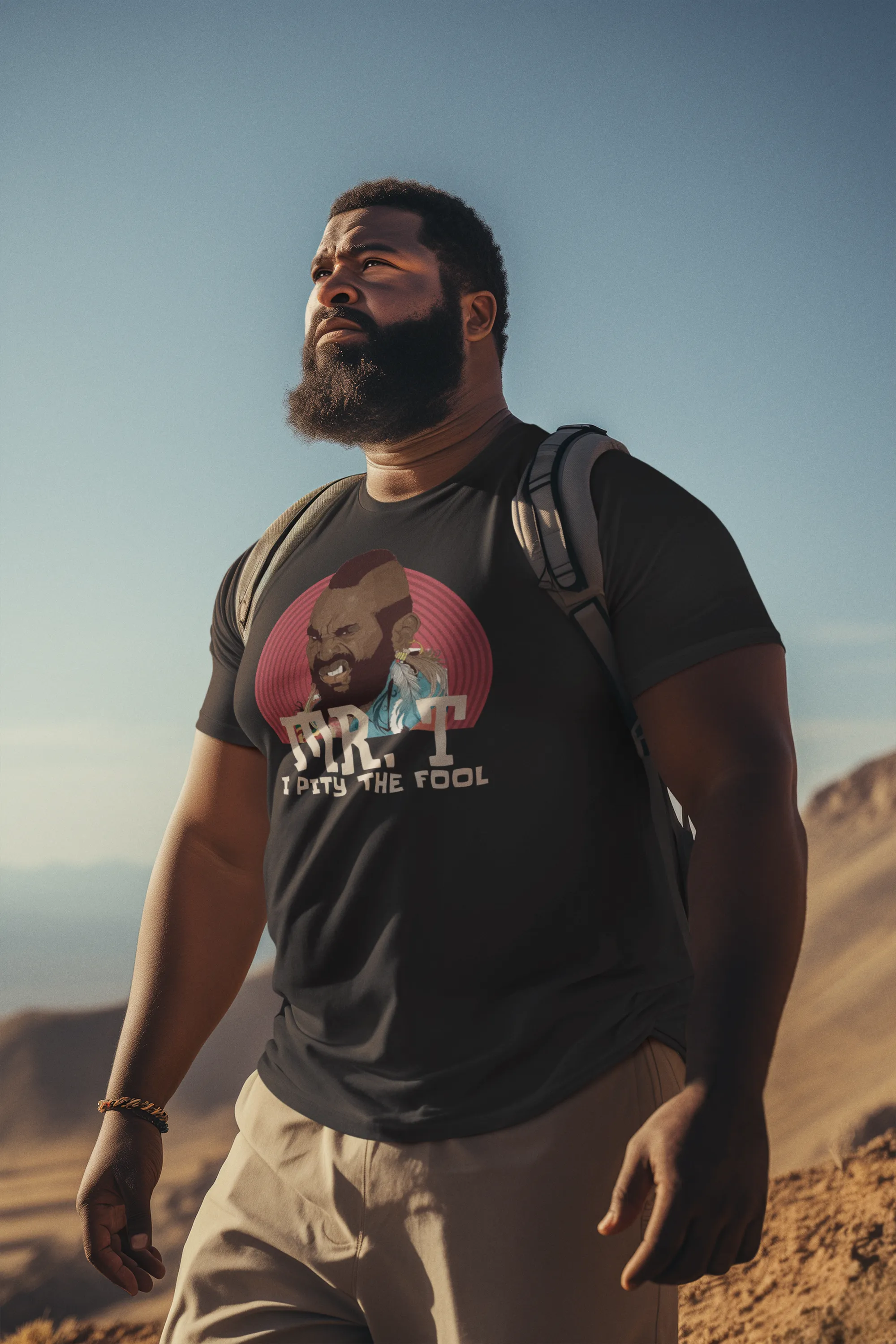 Mr. T's Tough Love: I Pity the Fool T-Shirt!