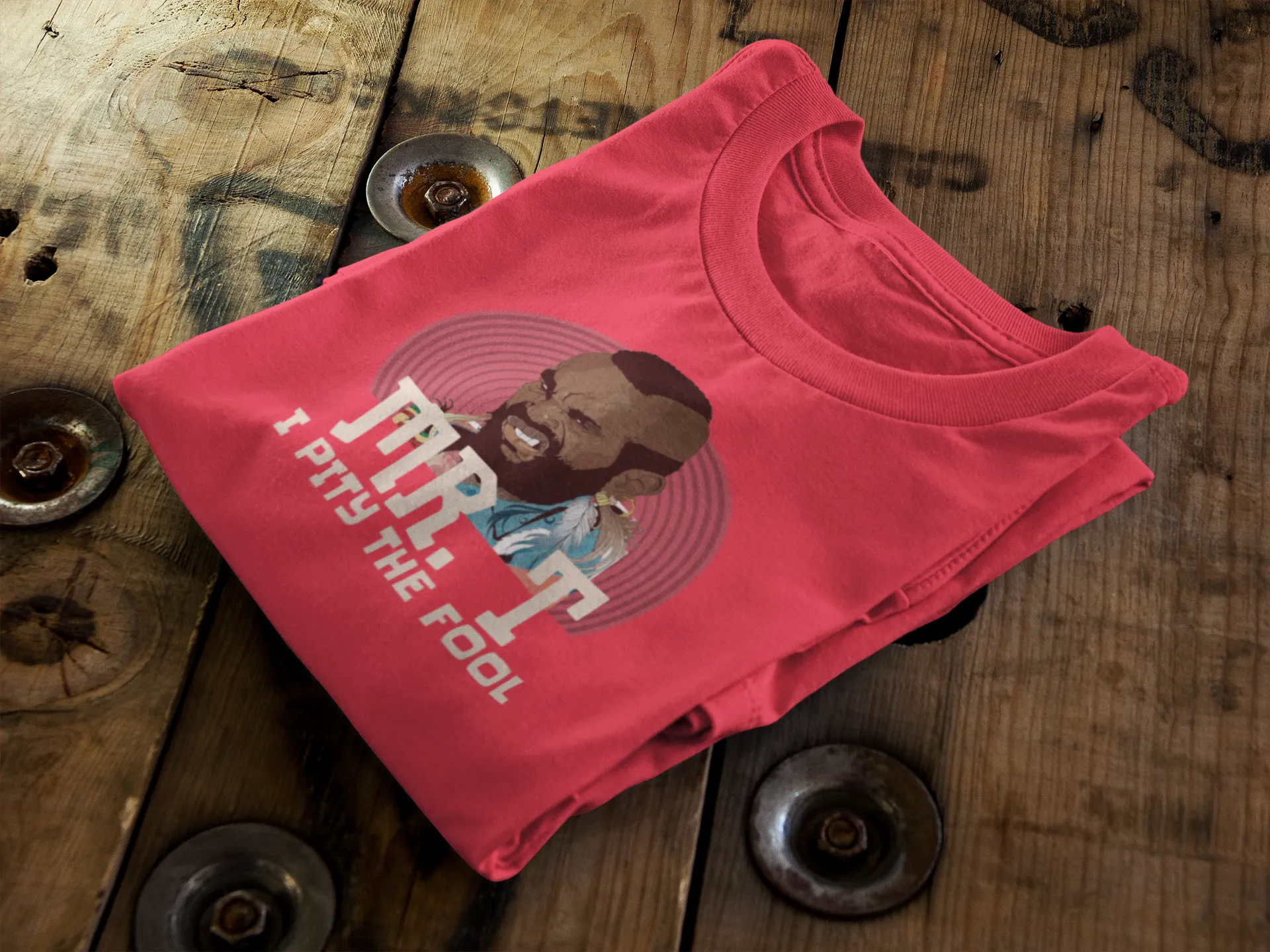 Mr. T's Tough Love: I Pity the Fool T-Shirt!
