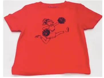Mustard & Ketchup Kids Game Day Bulldog Shirt