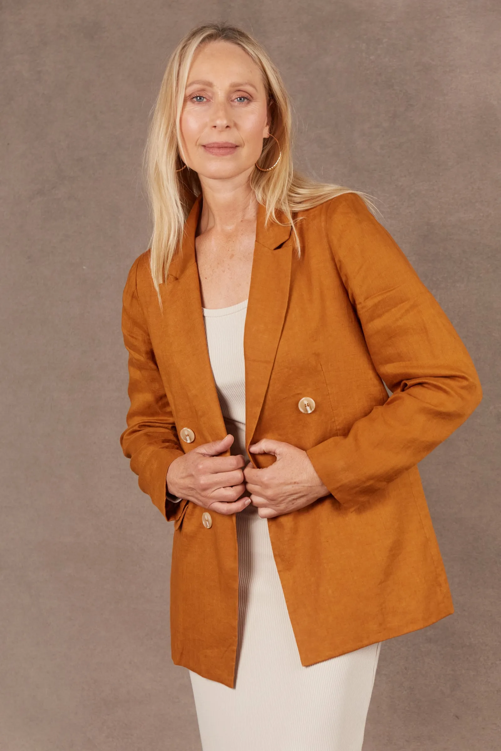 Nama Blazer - Ochre