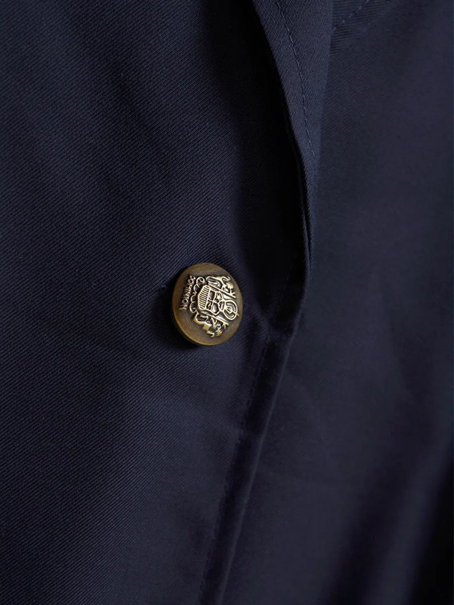 Navy Blue Loose Casual Blazer