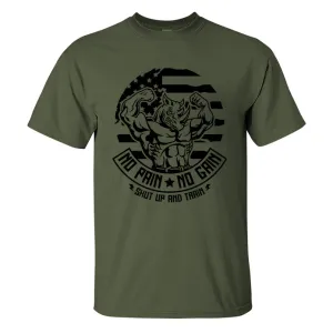 No Pain No Gain Printed Men's T-shirt