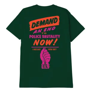 Obey end police brutality