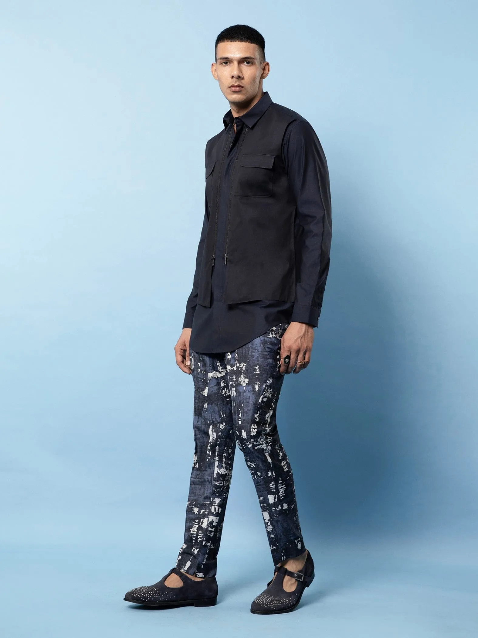 Obsidian Double Layered Shirt
