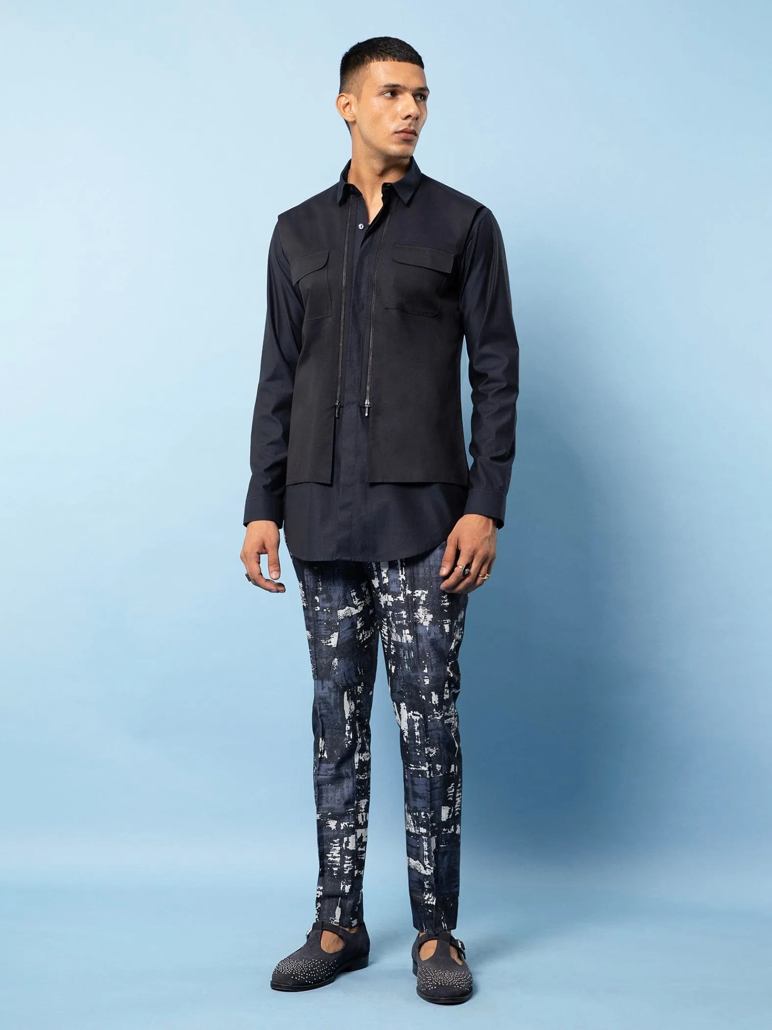 Obsidian Double Layered Shirt