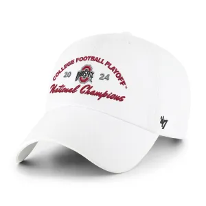 OHIO STATE BUCKEYES 2024 CFP NATIONAL CHAMPIONS '47 CLEAN UP