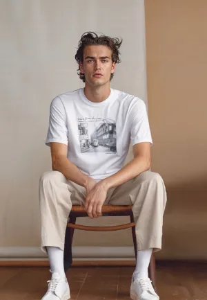 Old Copenhagen organic t-shirt - Hvid