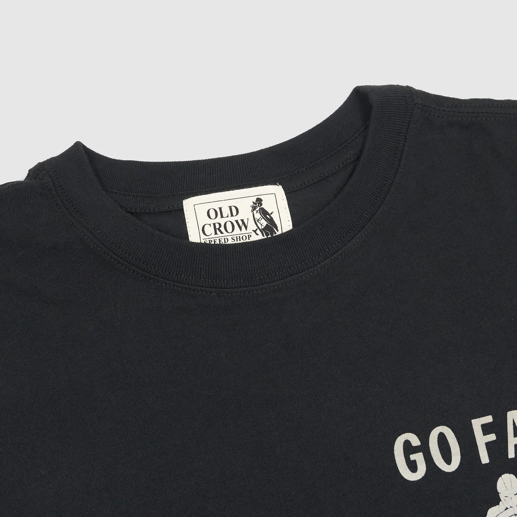 Old Crow Speed Shop by Glad Hand & Co. Go Fast Crew Neck Short Sleeve T-Shirt