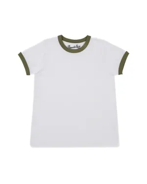 Olive Ringer Tee