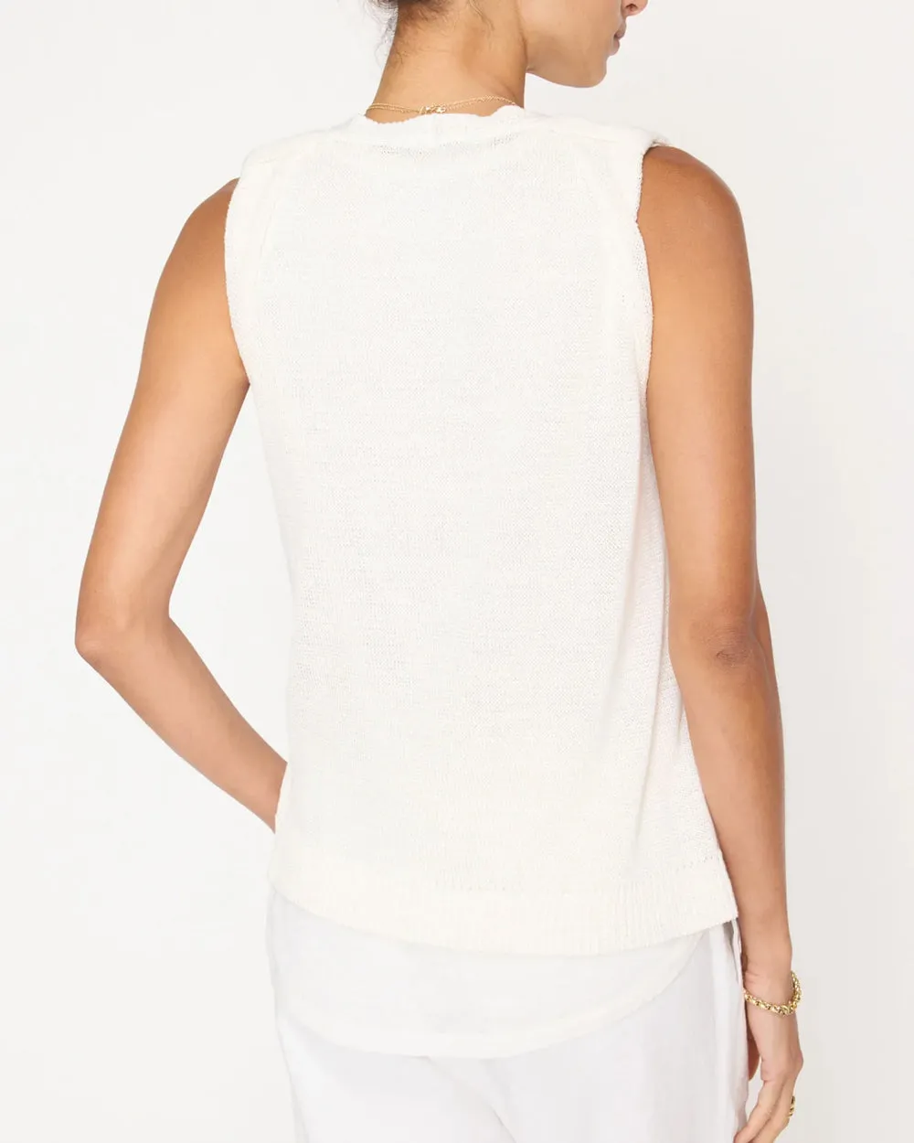 Pearl White Morrow Layered Looker