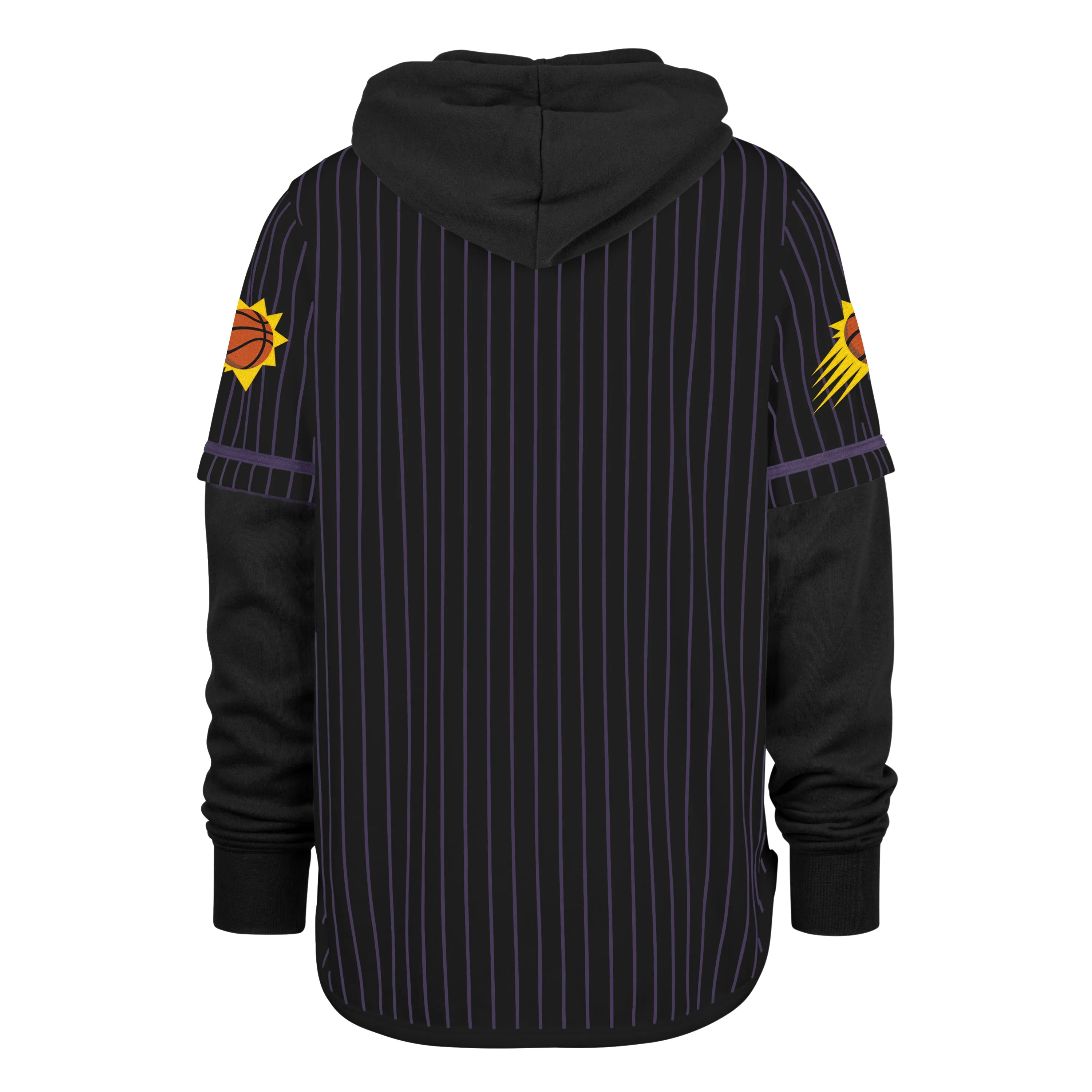 PHOENIX SUNS PINSTRIPE '47 SHORTSTOP PULLOVER HOOD