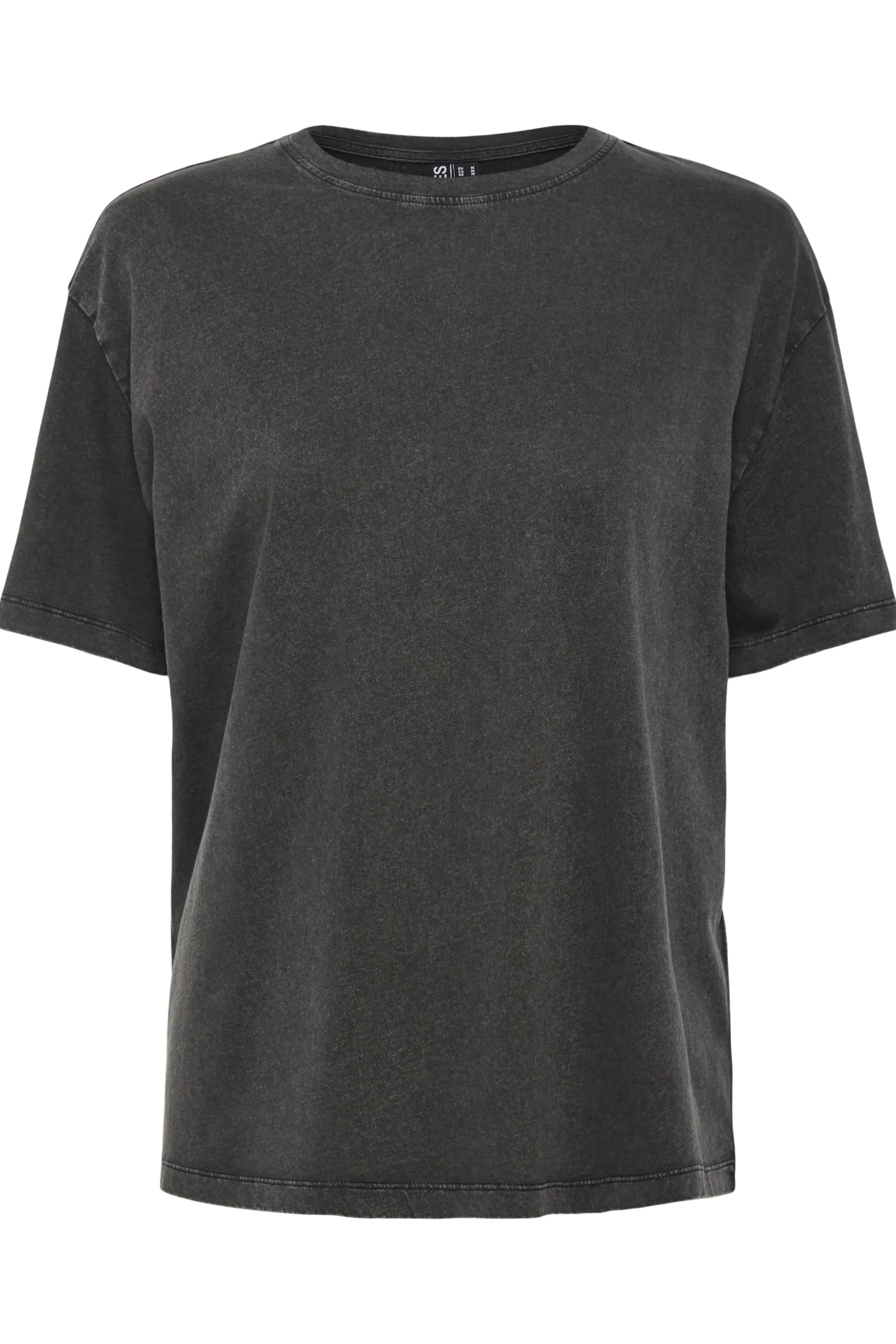 Pieces - T-shirt - Black washed - Eloise
