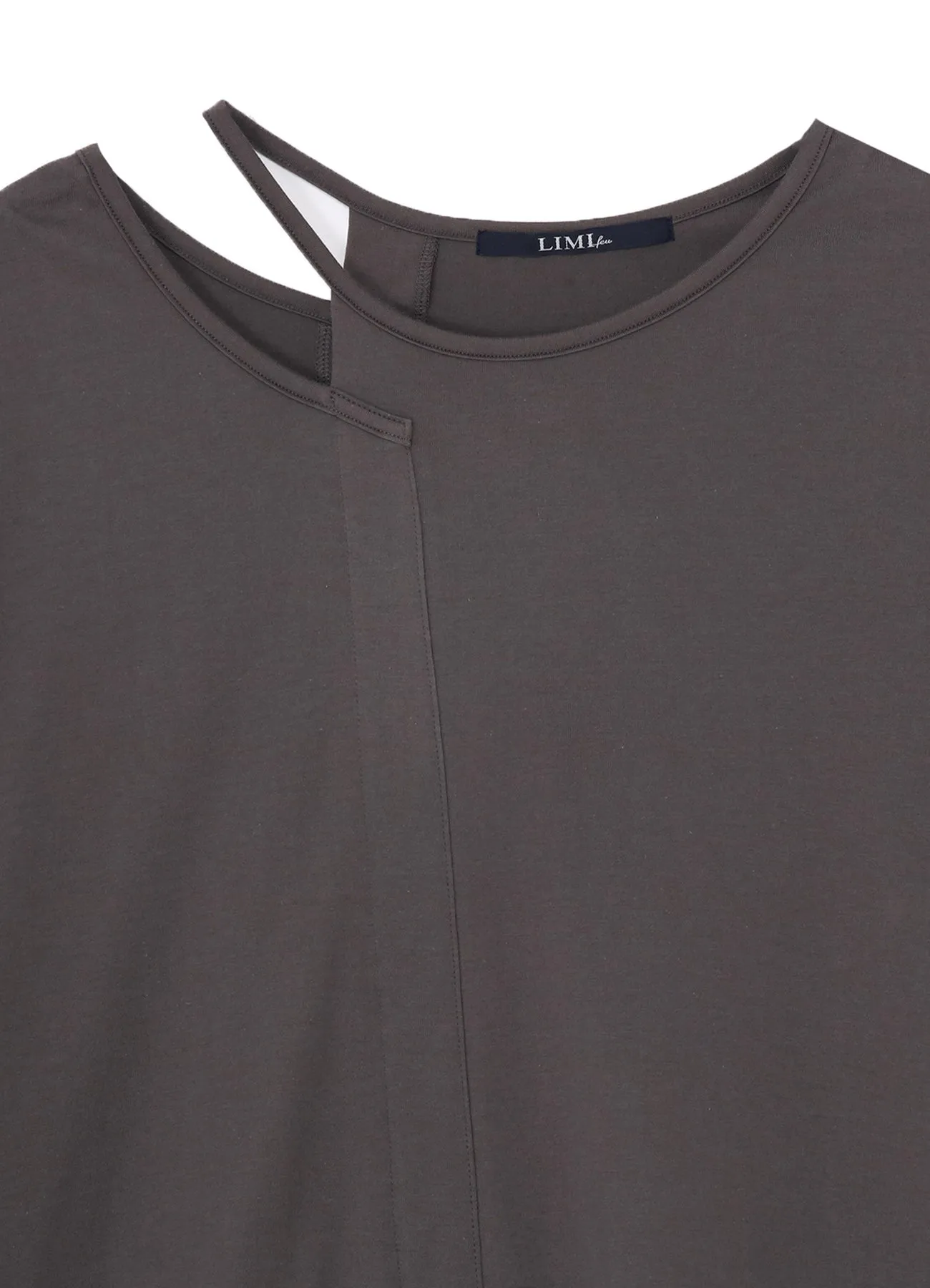 PLAIN STITCH COMBINATION T-SHIRTS