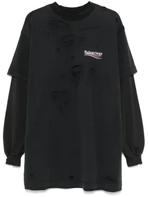 Political campaign layered t-shirt