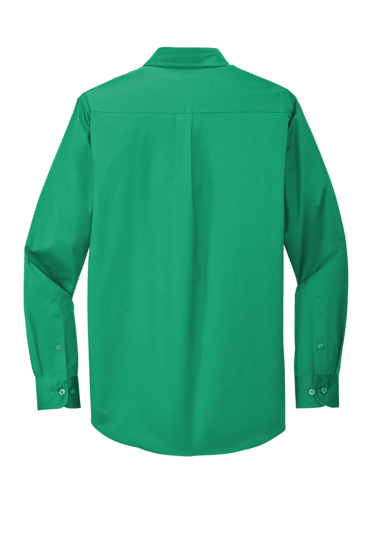 Port Authority Long Sleeve Easy Care Shirt S608 Court Green