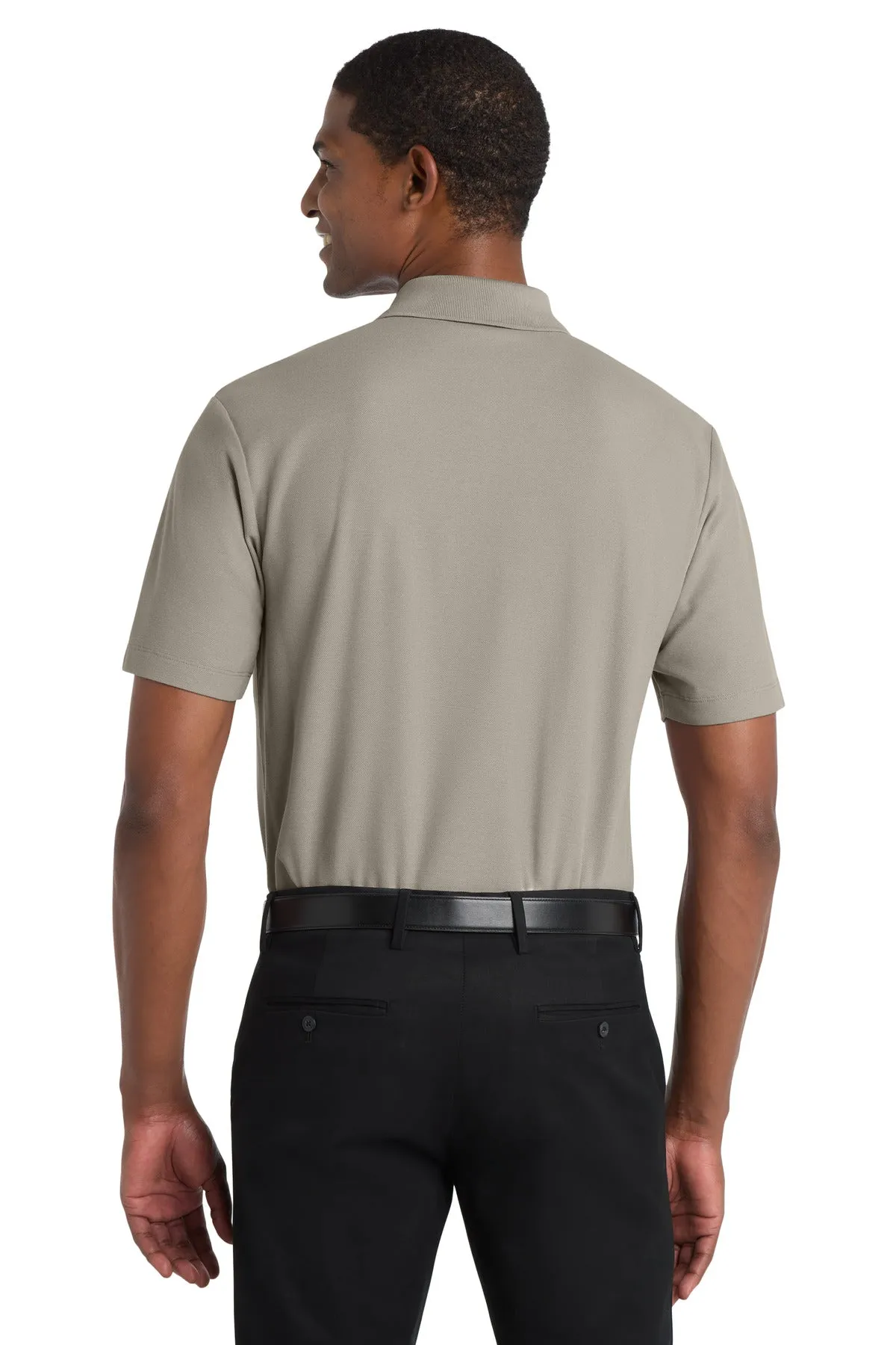 Port Authority  SuperPro React  Polo. K810 Gusty Grey