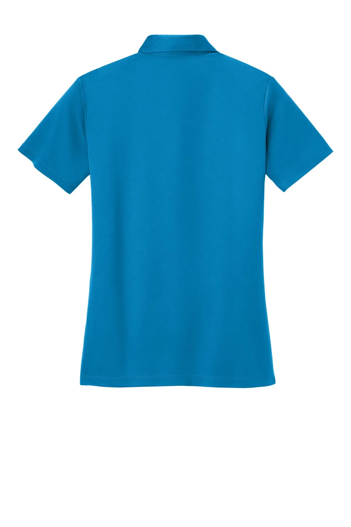 Port Authority Women's Silk Touch Performance Polo. L540 Brilliant Blue