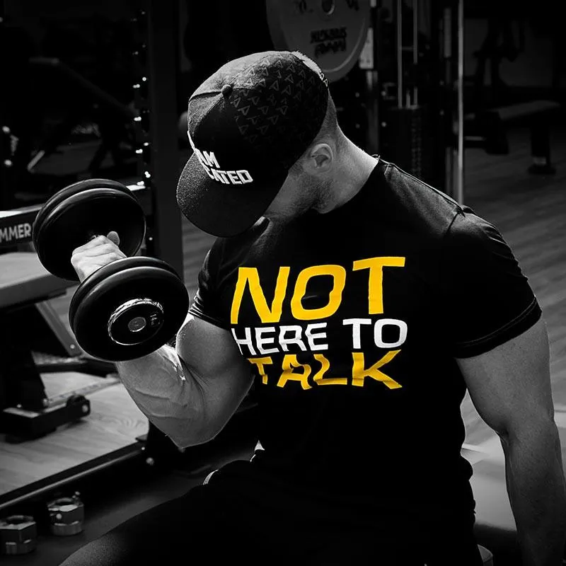 Premium T-Shirt - Not Here To Talk