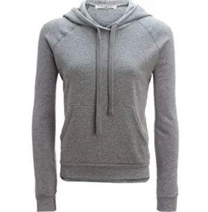 Project Social T Bobbie Raglan Hoodie Sweatshirt | Heather Grey