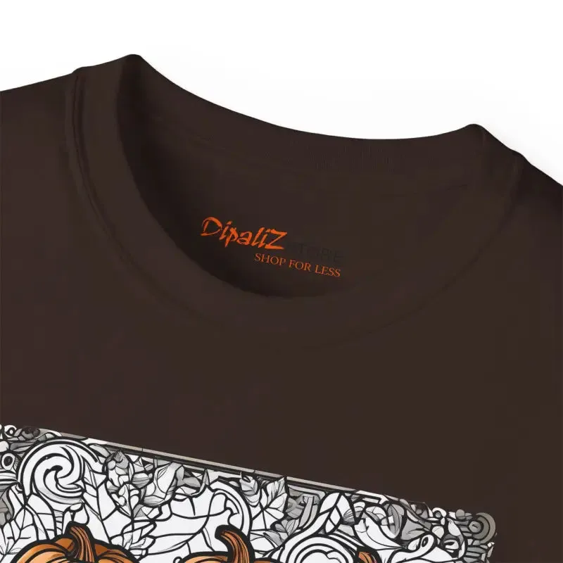 Pumpkin Spice Latte Mug Cotton Tee for Fall