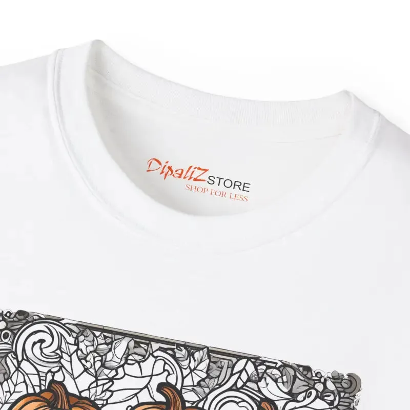 Pumpkin Spice Latte Mug Cotton Tee for Fall
