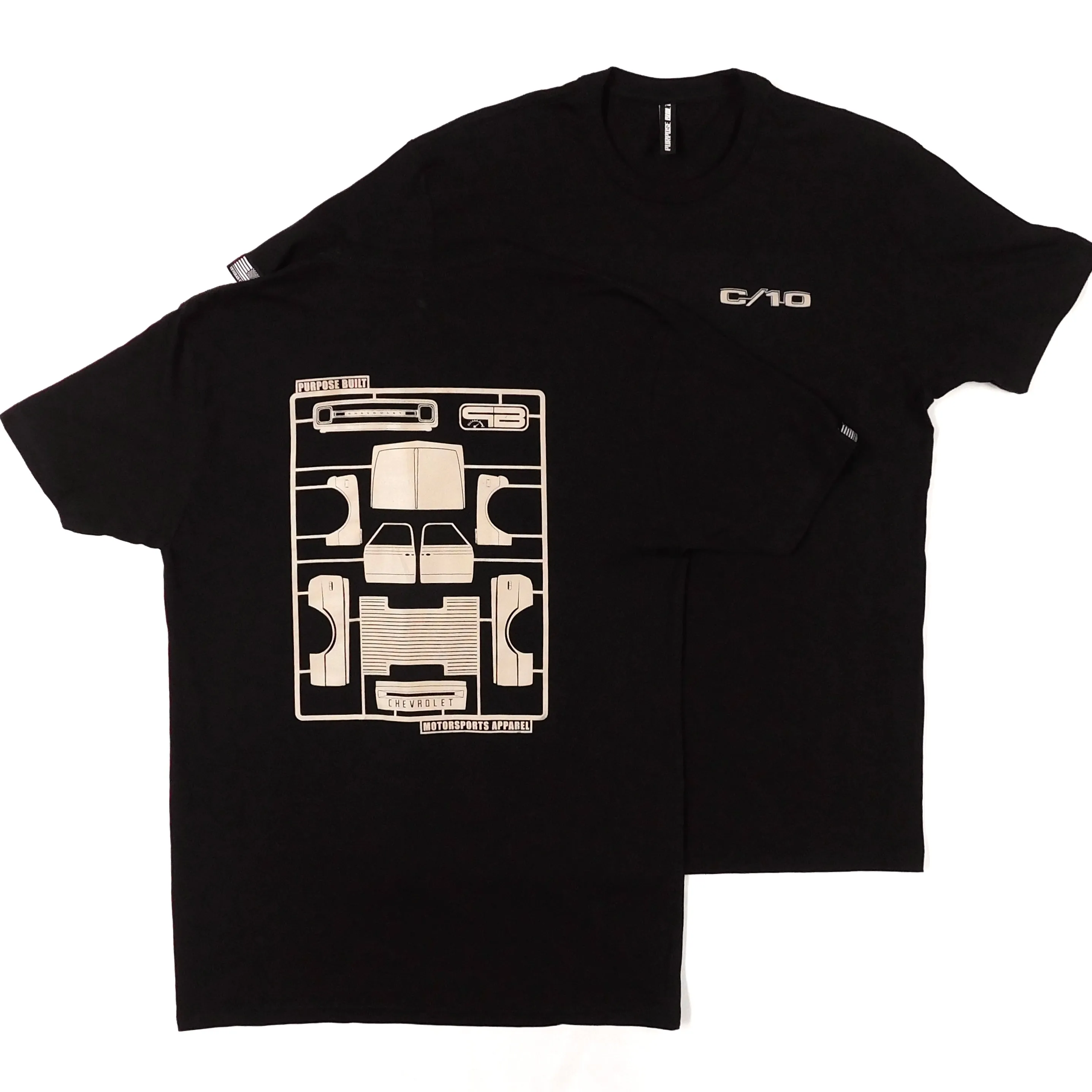PURPOSE BUILT "67-72 C10 MODEL" T-SHIRT BLACK