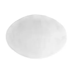QSQUARED- LARGE WHITE RUFFLE PLATTER