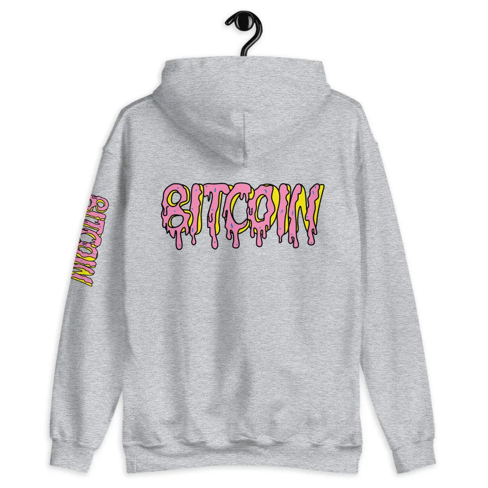 "Bitcoin Donuts" Mens Hoodie