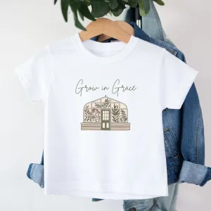 "Grow in Grace" Girls Cotton T-Shirt