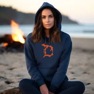"Michigan D" Relaxed Fit Classic Unisex Hoodie
