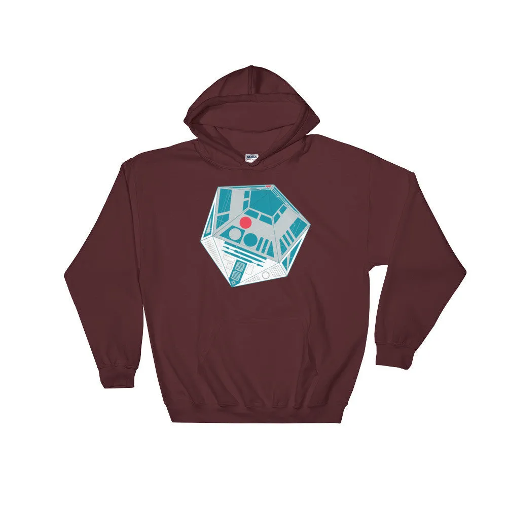 R2-D20 Sci-fi Gaming Die Hoodie